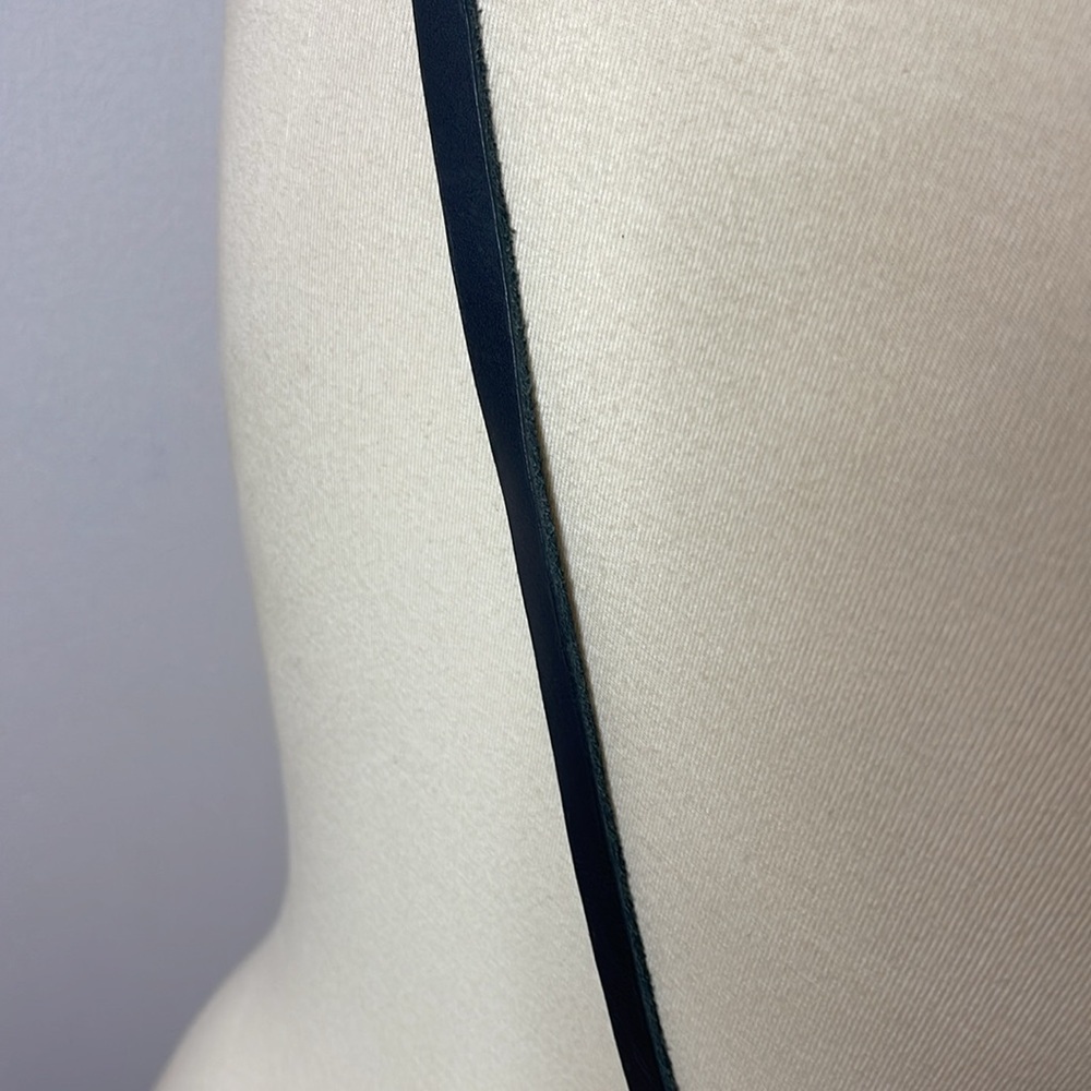 AWL Snap Crossbody Clutch in Black Brown Color Block‎ Leather - Picture 6 of 9